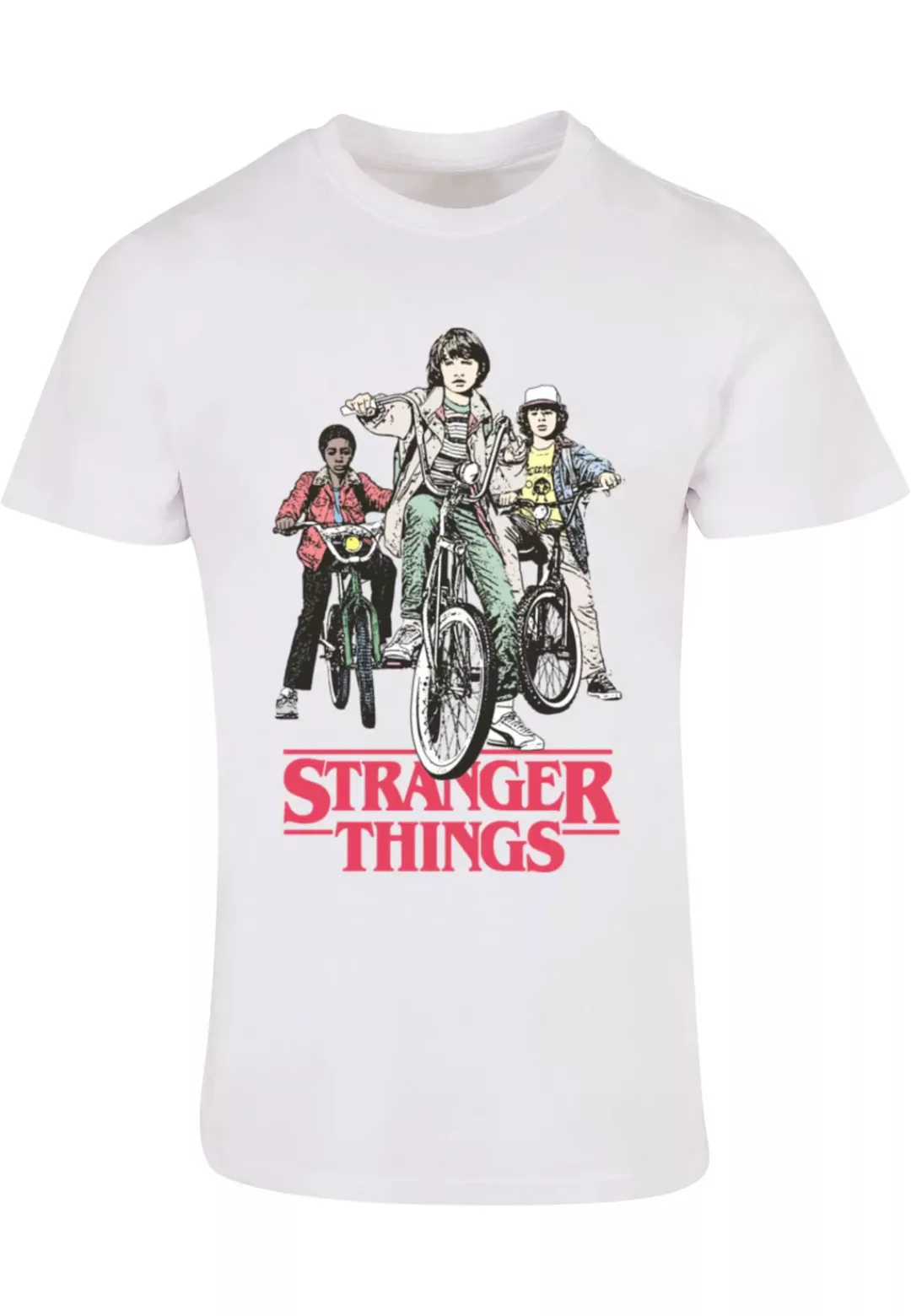 ABSOLUTE CULT T-Shirt "ABSOLUTE CULT Herren Stranger Things - Retro Bikers günstig online kaufen