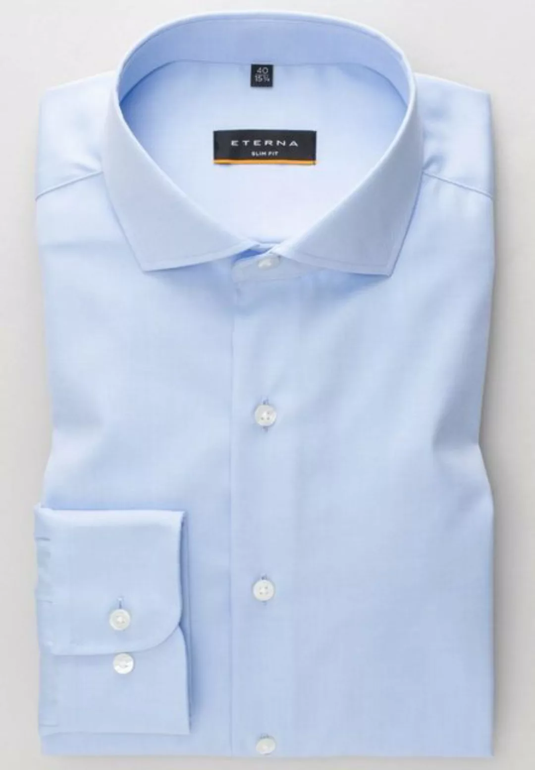 Eterna Blusenshirt Hemd 8817 F182, hellblau günstig online kaufen