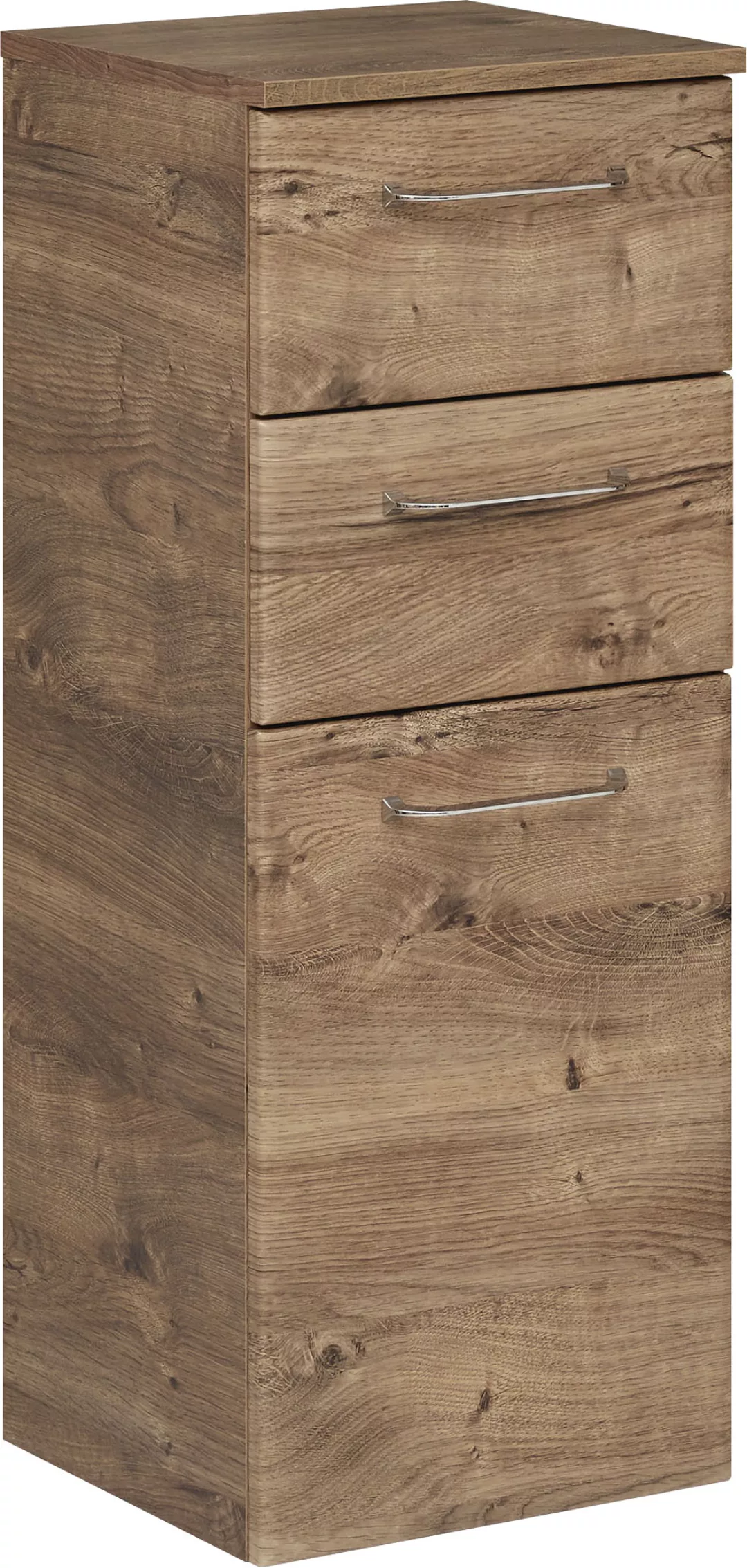 Saphir Unterschrank "Quickset Badschrank mit 1 Tür und 2 Schubladen, 35 cm günstig online kaufen