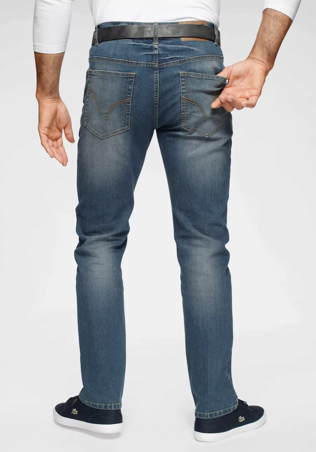 Arizona Dehnbund-Jeans Paul elastischer Dehnbund, Comfort-Fit, gerader Bein günstig online kaufen