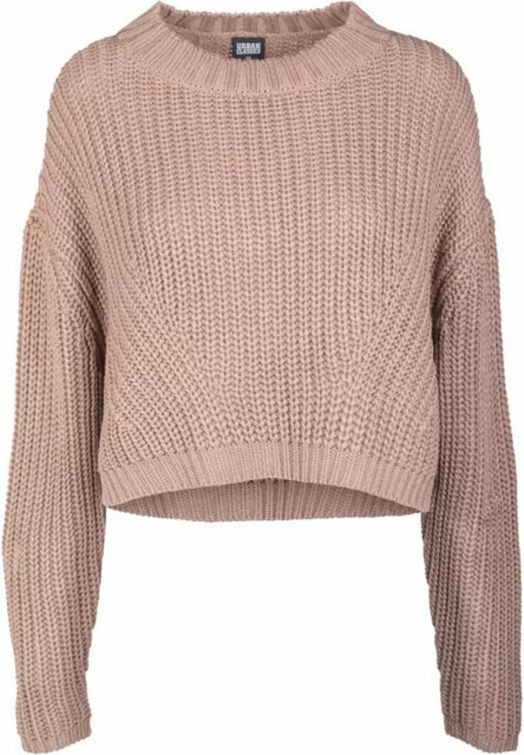 URBAN CLASSICS Strickpullover TB2359 - Ladies Wide Oversize Sweater taupe M günstig online kaufen