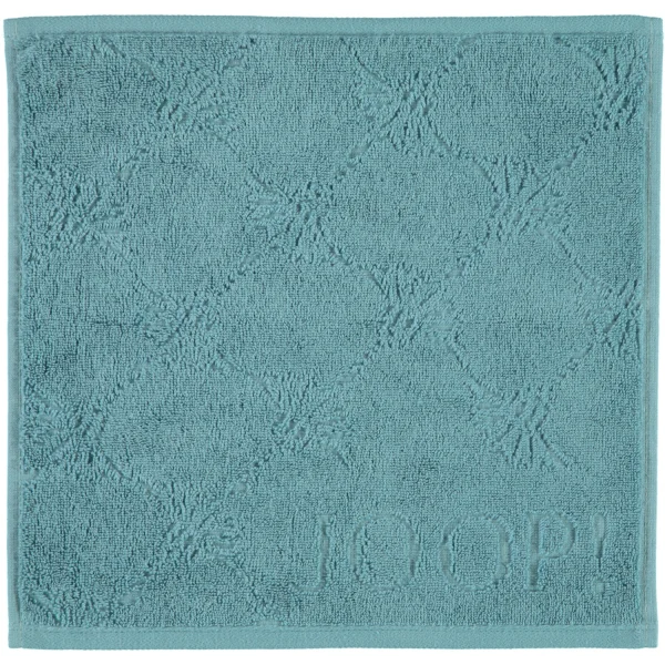 JOOP Uni Cornflower 1670 - Farbe: salbei - 488 - Seiflappen 30x30 cm günstig online kaufen