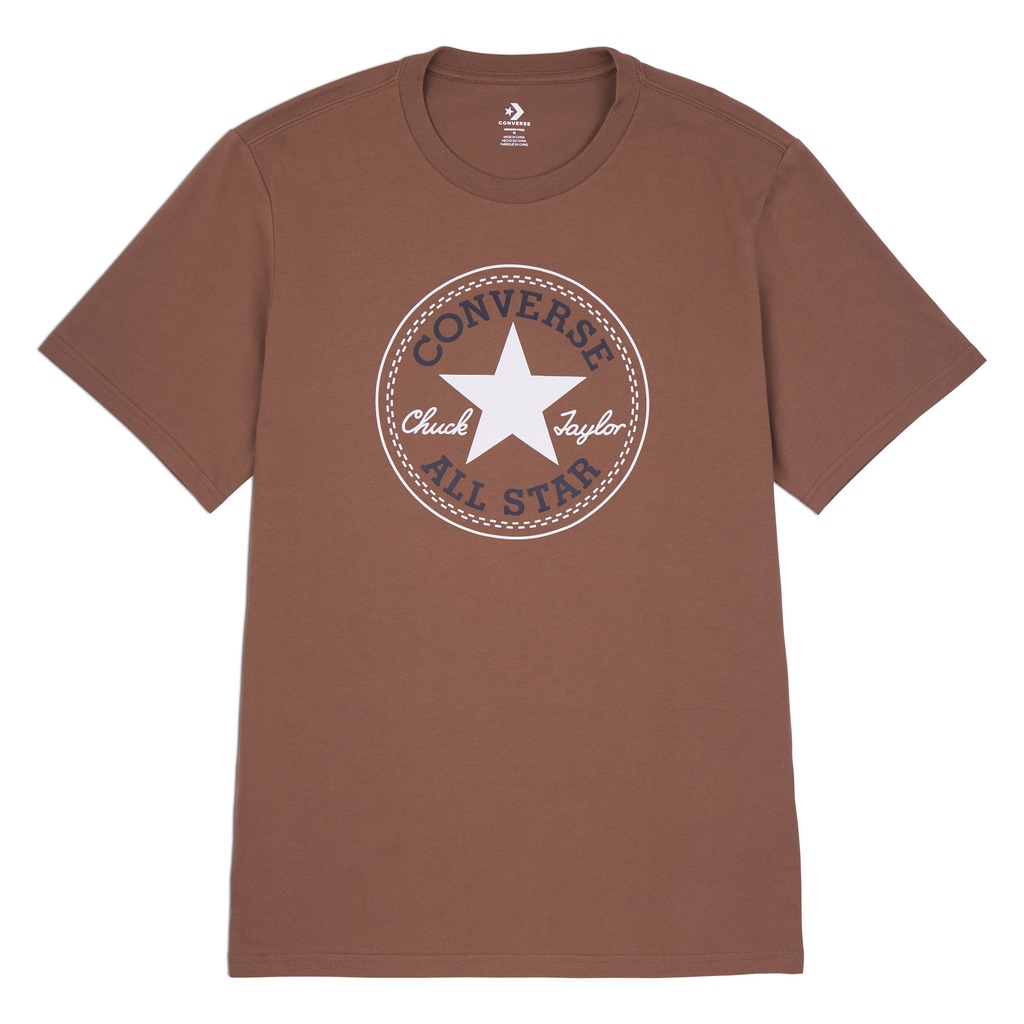 Converse T-Shirt "UNISEX CONVERSE GO-TO ALL STAR PATCH LOGO STANDARD FIT T- günstig online kaufen