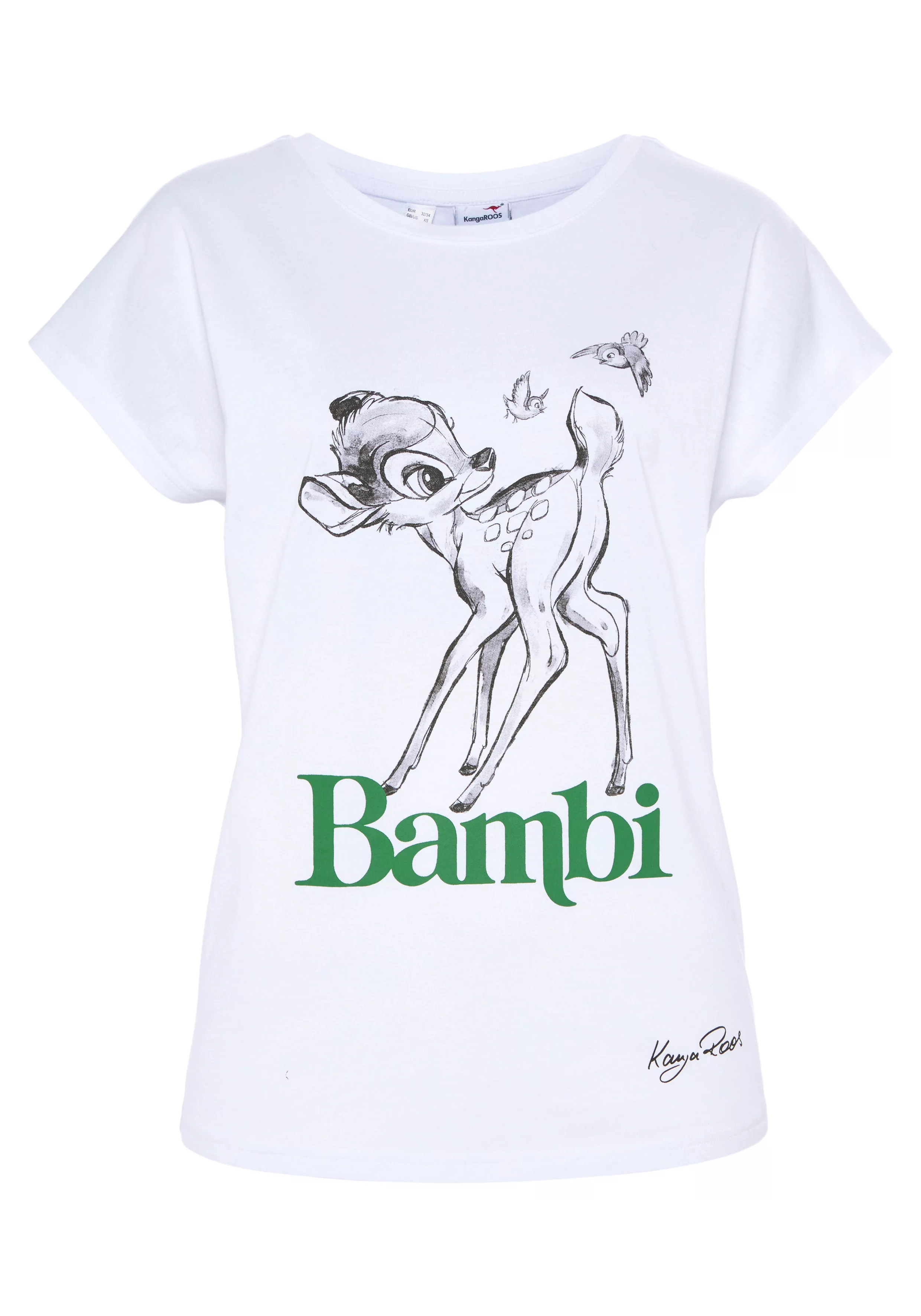 KangaROOS T-Shirt, mit süssem lizensiertem Original Bambi-Design - NEU KOLL günstig online kaufen