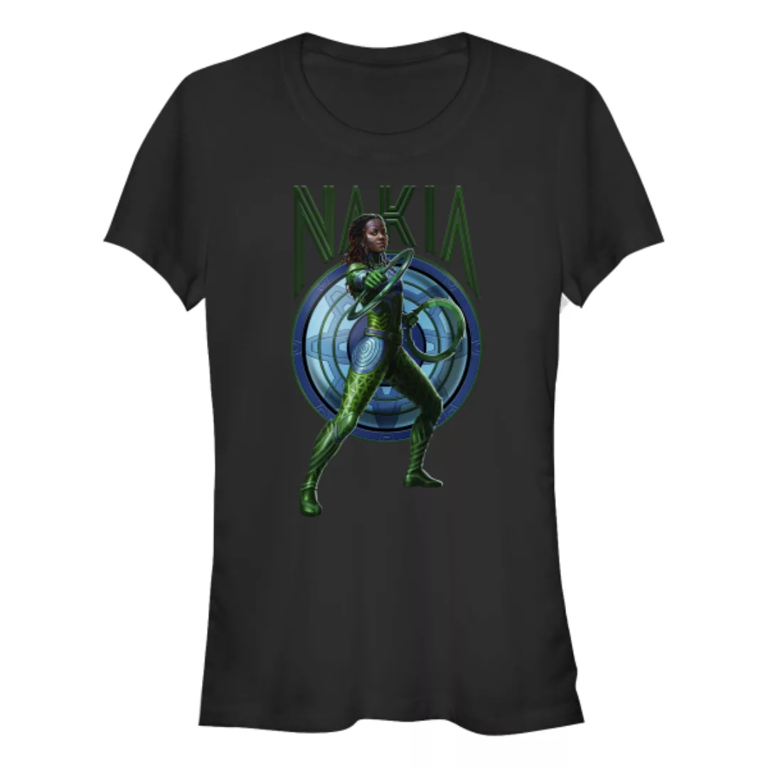 Marvel - Black Panther Wakanda Forever - Nakia Shield - Frauen T-Shirt günstig online kaufen