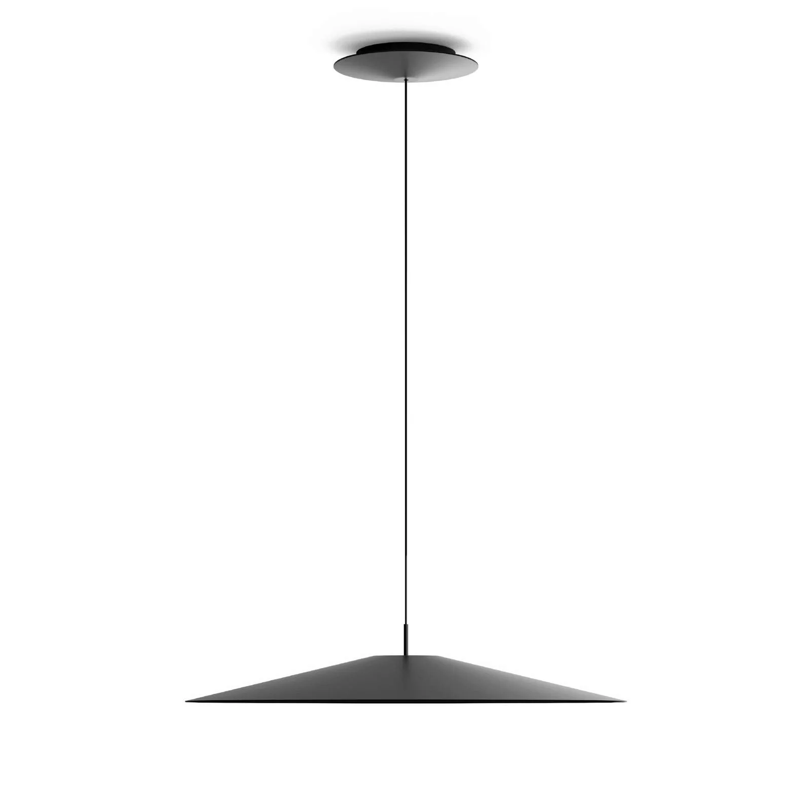 Luceplan Koinè LED-Hängeleuchte 927 Ø55cm schwarz günstig online kaufen