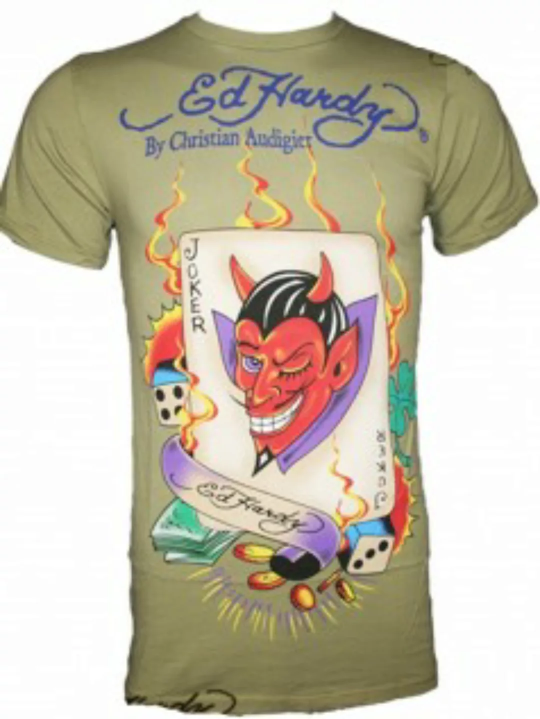 Ed Hardy Herren Shirt The Joker günstig online kaufen