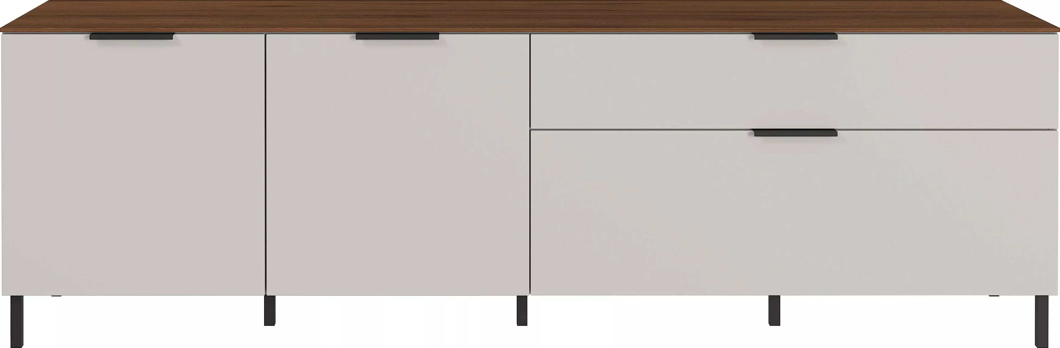 GERMANIA Sideboard "California", Breite 151 cm, mit filigraner Deckplatte günstig online kaufen