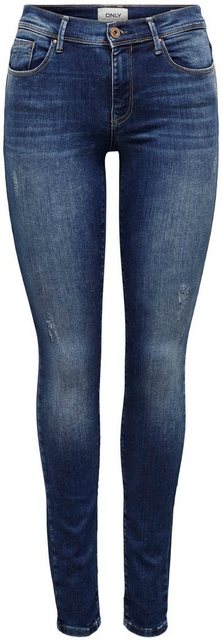 Only Damen Jeans onlSHAPE REG SK DNM JEANS REA4488 - Skinny Fit - Blau - Da günstig online kaufen