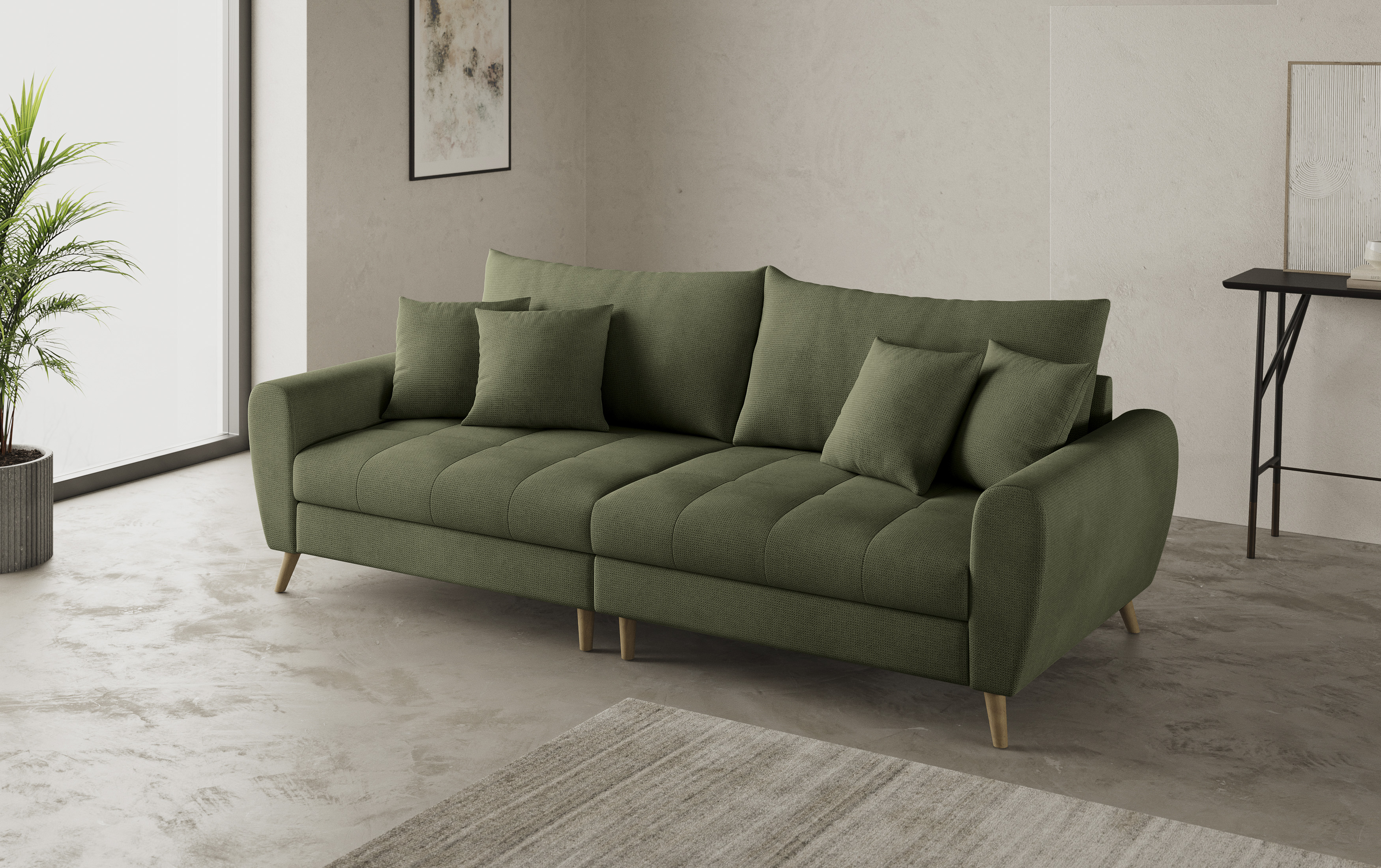 Mr. Couch Big-Sofa "Blackburn II", Mit Kaltschaumpolsterung bis 140 kg bela günstig online kaufen