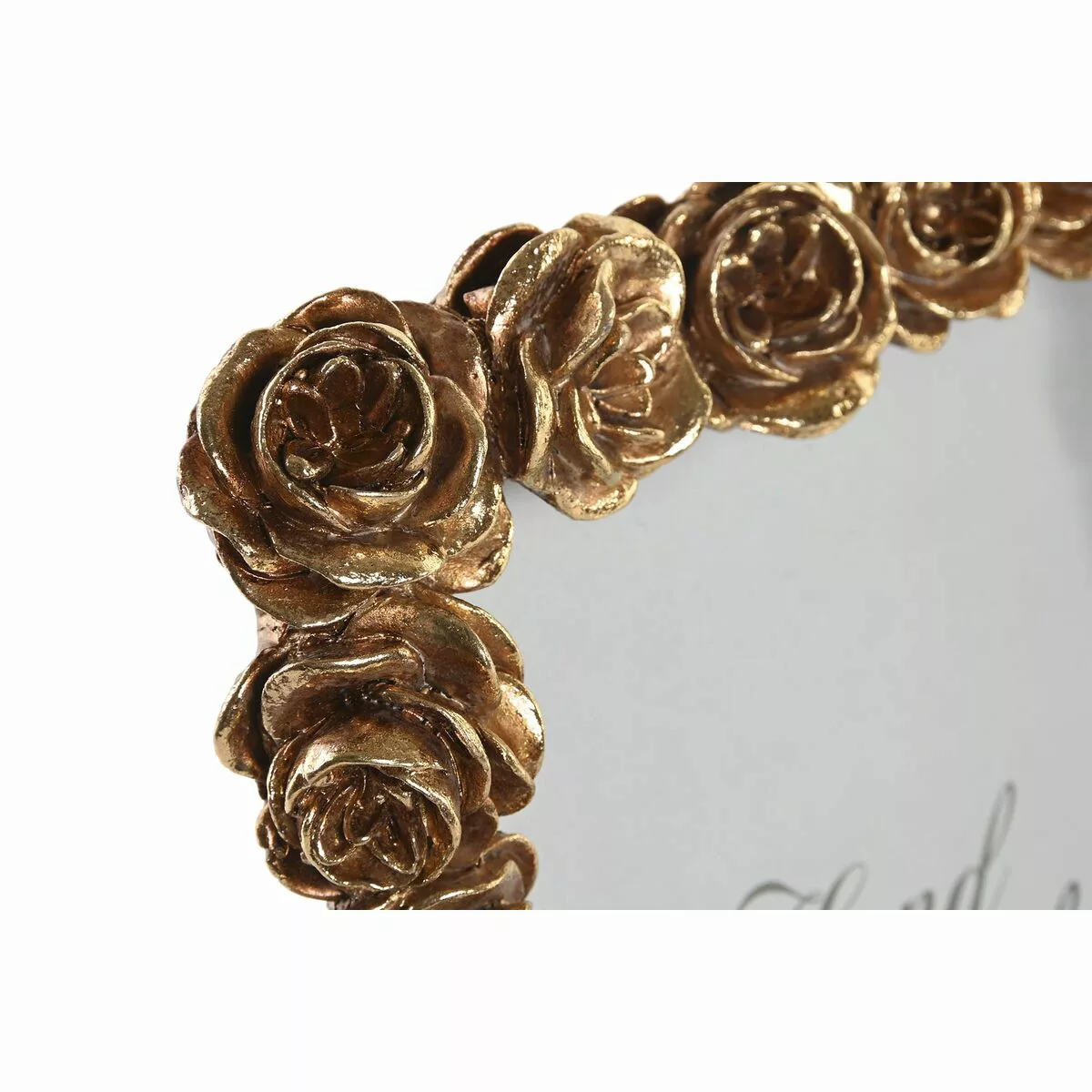 Fotorahmen Dkd Home Decor Golden Harz Rosen Romantisch (18,3 X 3,2 X 22,8 C günstig online kaufen