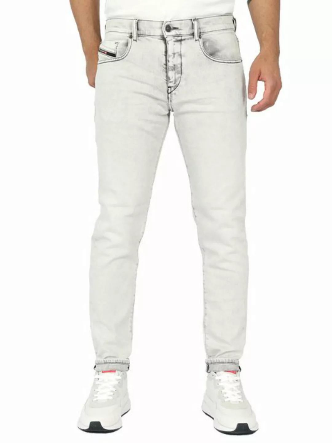 Diesel Slim-fit-Jeans Stretch Hose - 2019 D-Strukt R69RE günstig online kaufen
