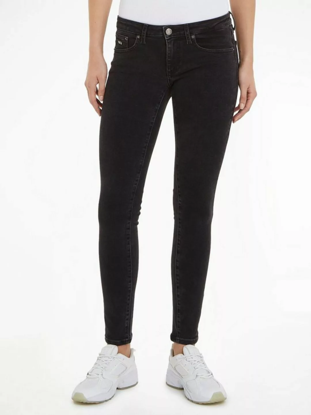 Tommy Jeans Slim-fit-Jeans Skinny Jeans Marken Low Waist Mittlere Leibhöhe günstig online kaufen