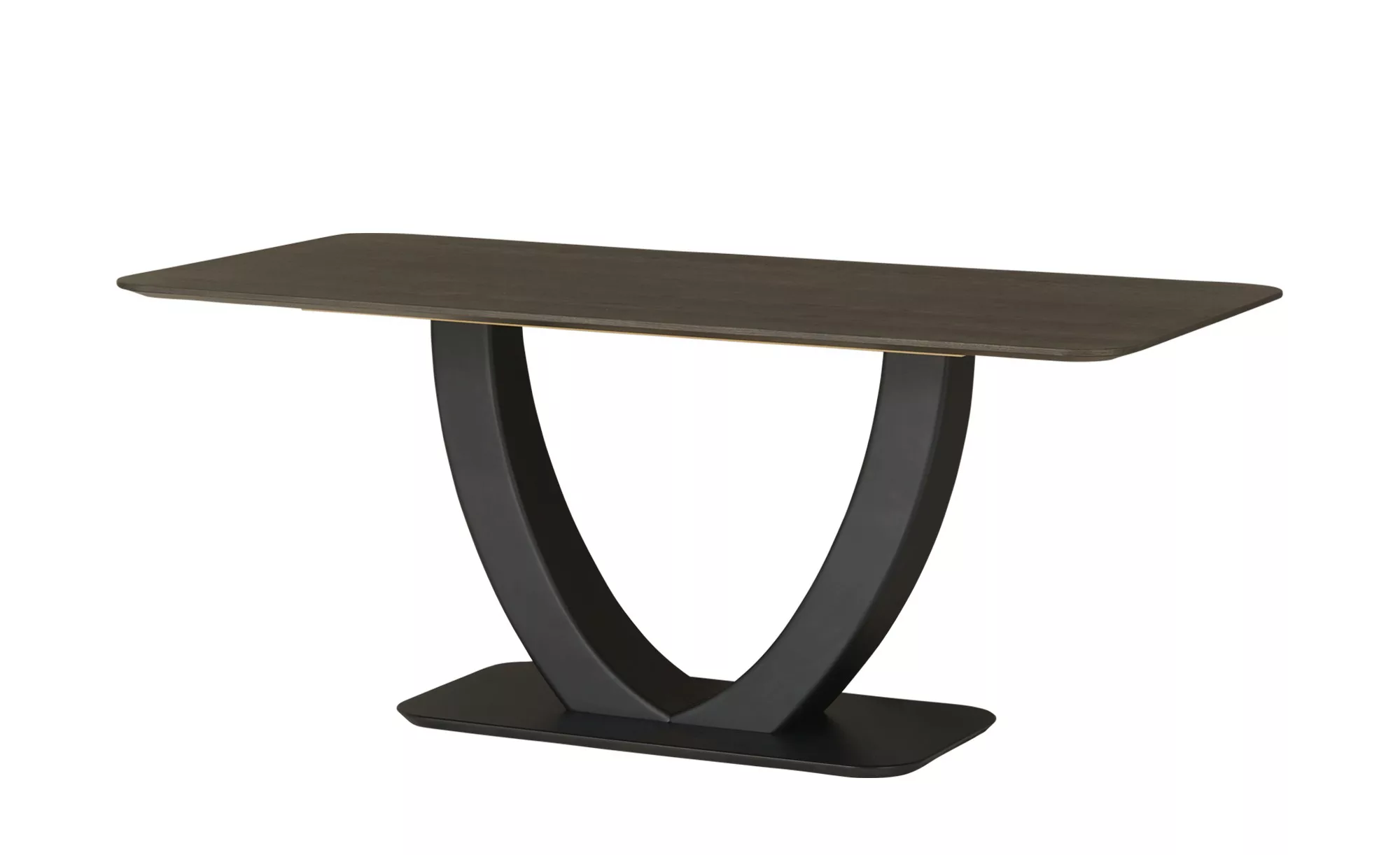 Design-Säulentisch - grau - 100 cm - 75 cm - Tische > Esstische - Möbel Kra günstig online kaufen