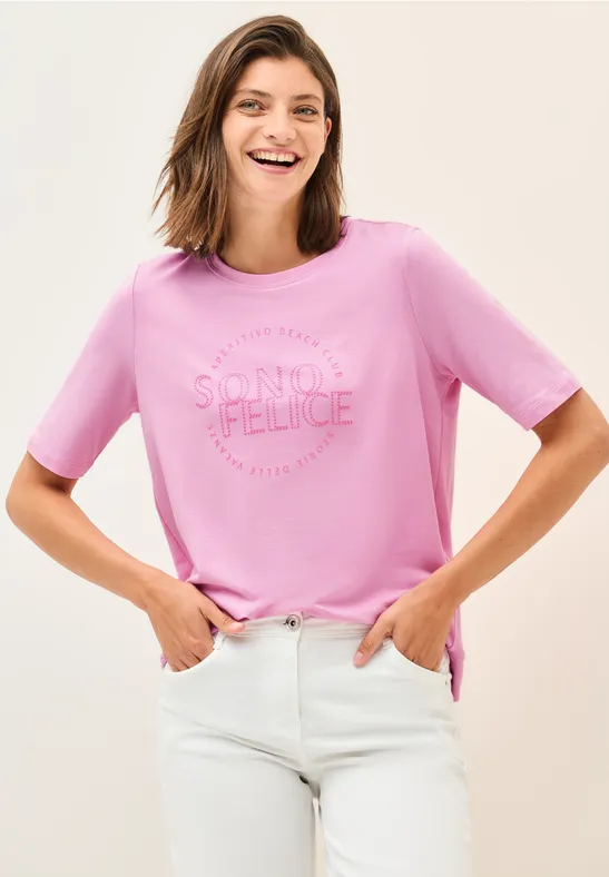 CECIL Print-Shirt mit Rundhalsausschnitt günstig online kaufen