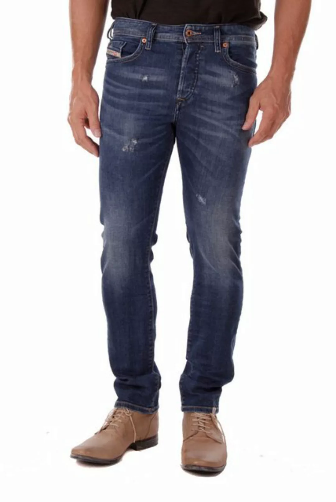 Diesel Tapered-fit-Jeans Diesel Buster R8G4S Herren Jeans Hose Regular Slim günstig online kaufen