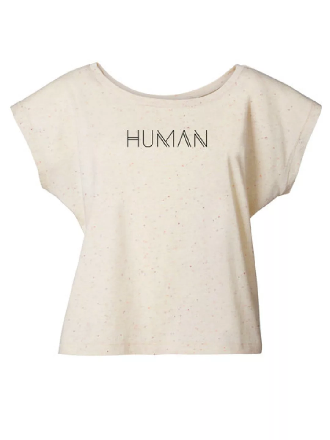 Short Oversize T-shirt "Laid Back -Human" günstig online kaufen