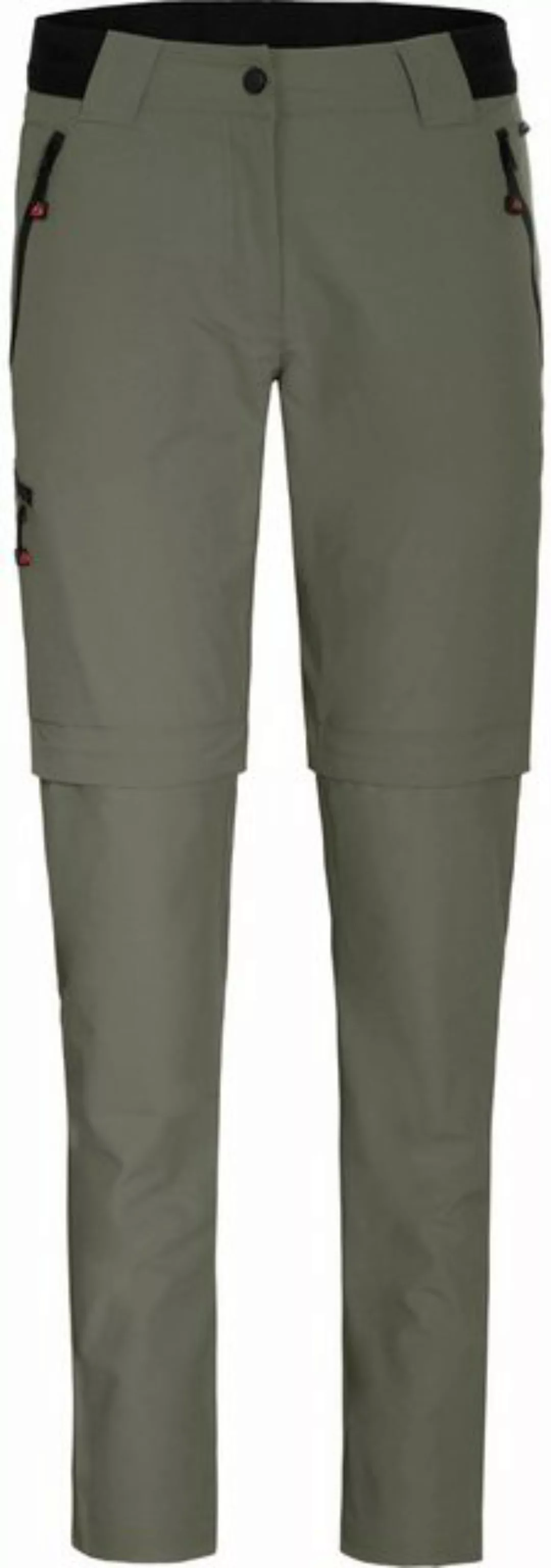 Bergson Zip-off-Hose VIDAA COMFORT Zipp Off (slim) Damen Wanderhose, leicht günstig online kaufen