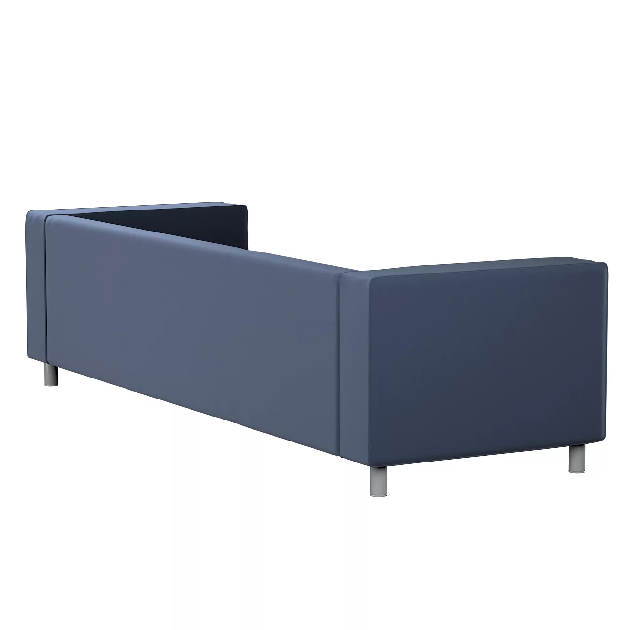 Bezug für Klippan 4-Sitzer Sofa, dunkelblau, Bezug für Klippan 4-Sitzer, In günstig online kaufen