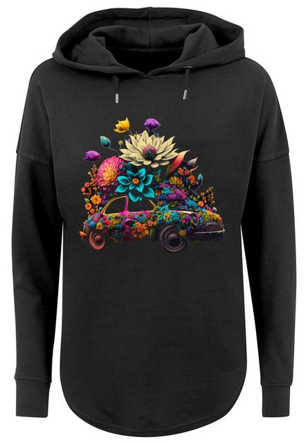 F4NT4STIC Kapuzenpullover "Blumen Auto Oversize Hoodie", Print günstig online kaufen