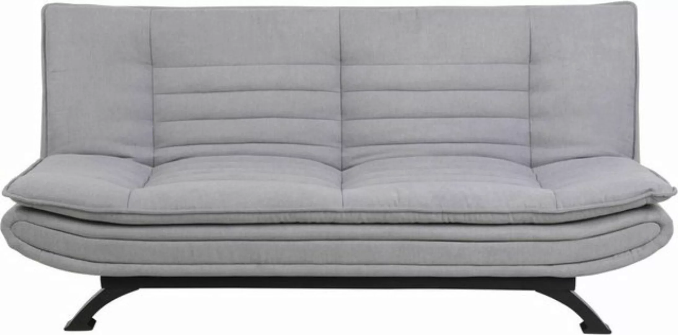 ACTONA GROUP Schlafsofa in Grau, Stoff, Stahl - 196x91x98cm (BxHxT) günstig online kaufen