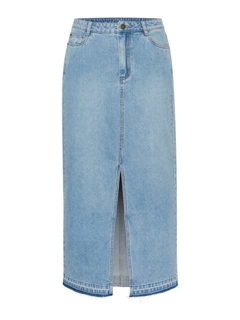 KAFFE Jeansrock Margot (1-tlg) Fransen günstig online kaufen