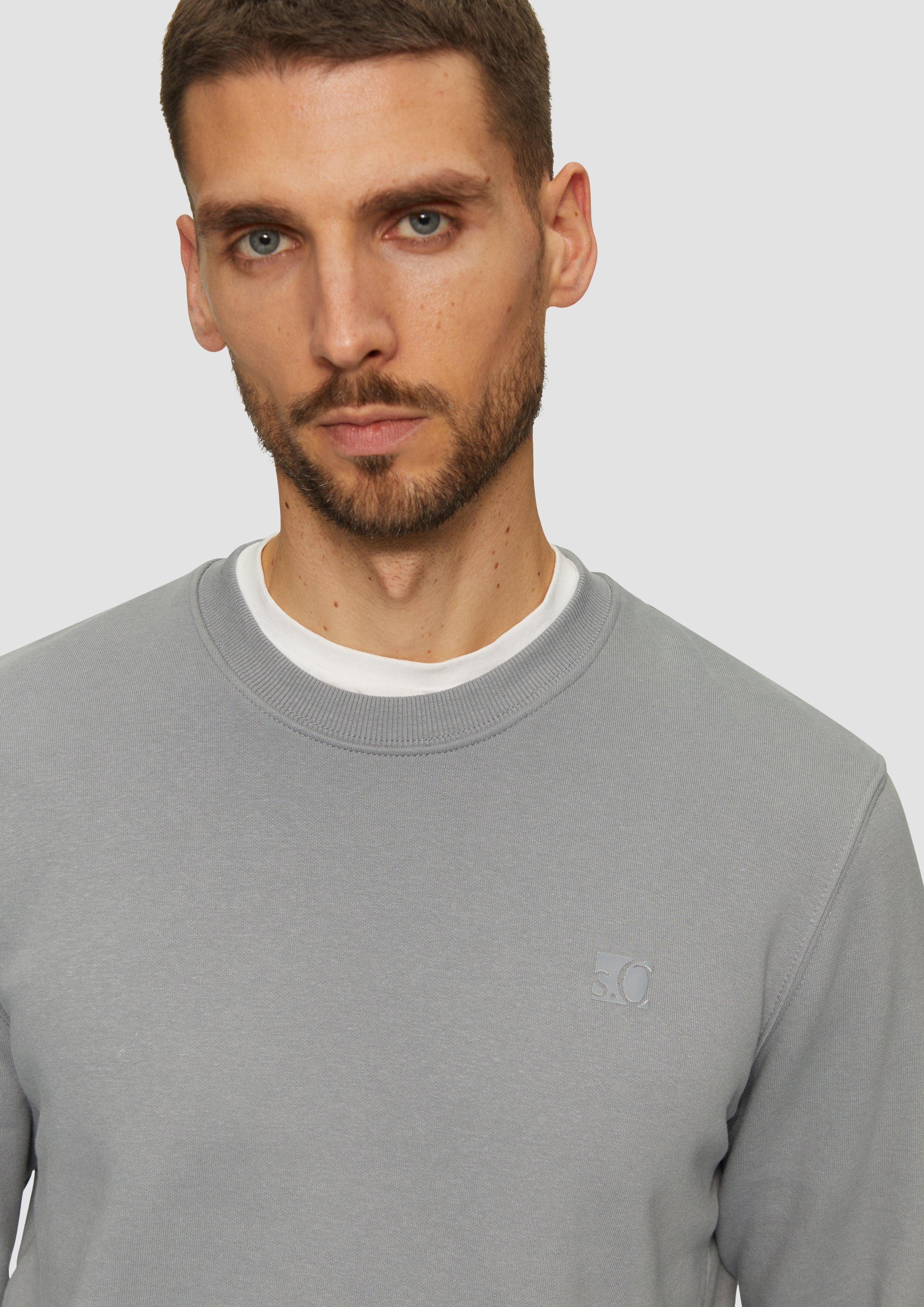 s.Oliver Sweatshirt Sweatshirt aus Baumwollmix mit günstig online kaufen