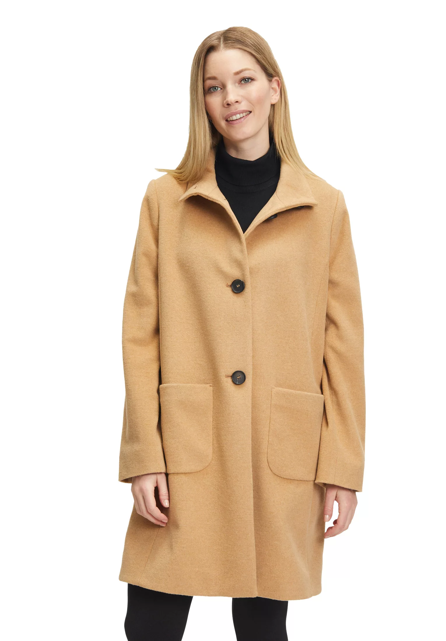 Betty Barclay Wolljacke "Betty Barclay Wollmantel mit hohem Kragen" günstig online kaufen