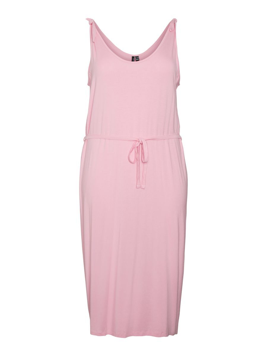 VERO MODA Gürtel Kleid Ohne Ärmel Damen Pink günstig online kaufen
