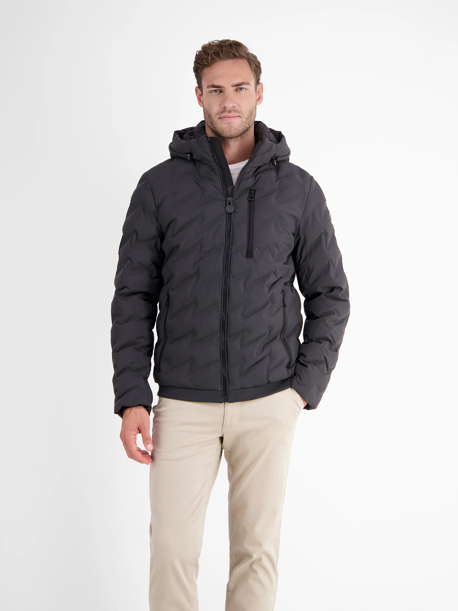 LERROS Outdoorjacke "LERROS Sportive Funktions-Steppjacke für Herren", mit günstig online kaufen