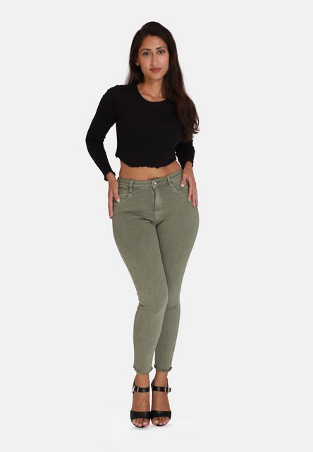 Elara High-waist-Jeans Elara Damen Highwaist Push-Up Hose (1-tlg) günstig online kaufen