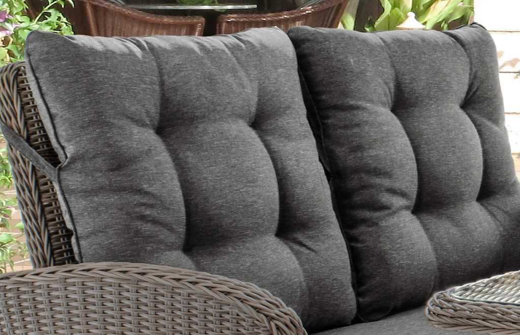 Destiny Gartenlounge-Set "MERANO", (11 tlg., 1x 2er Sofa, 2x Sessel, 1x Tis günstig online kaufen