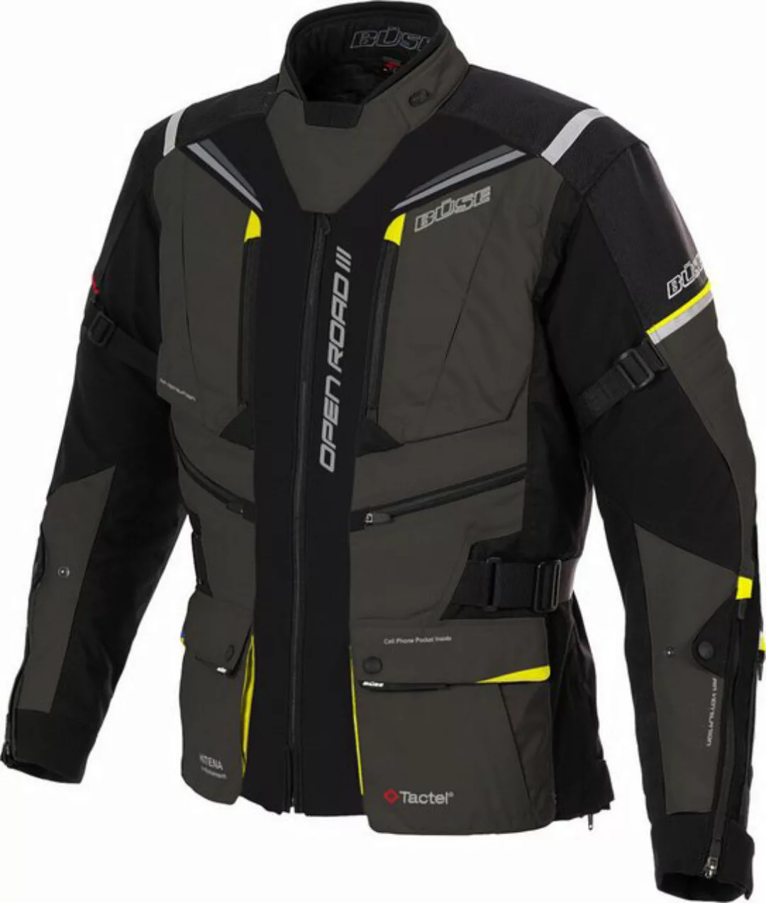 Büse Motorradjacke Open Road III wasserdichte Motorrad Textiljacke günstig online kaufen