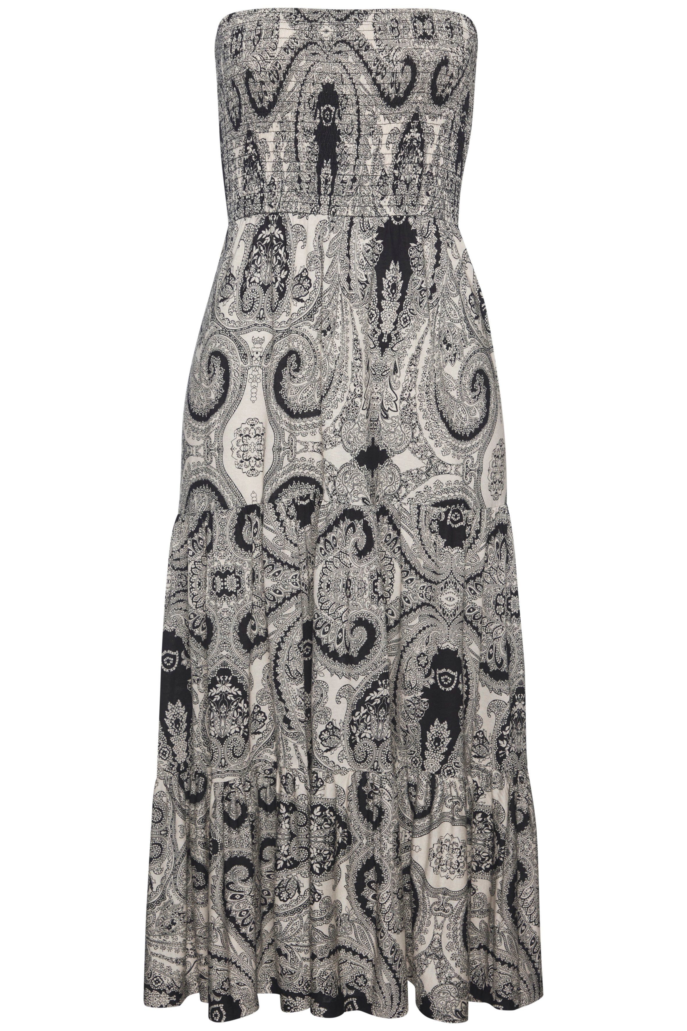 LASCANA 2-in-1-Kleid, als Rock oder Kleid tragbar, Sommerkleid mit Alloverp günstig online kaufen
