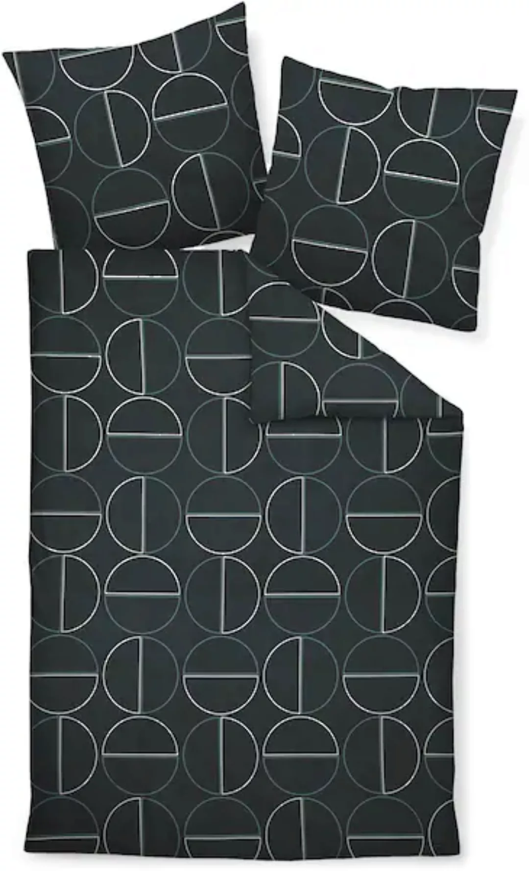 Janine Janine Mako-Satin Bettwäsche J.D. 87087 nachtschattenblau atlantik G günstig online kaufen