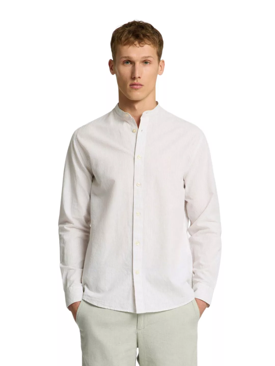 Selected Homme Herren Freizeithemd SLHREGSUN SHIRT LS BAND - Regular Fit günstig online kaufen