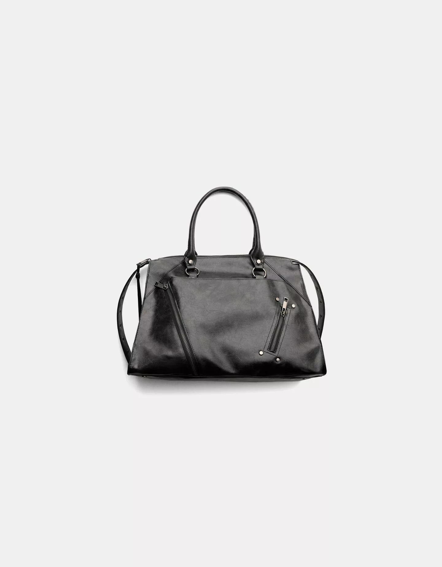 Bershka Bowlingtasche Damen Schwarz günstig online kaufen