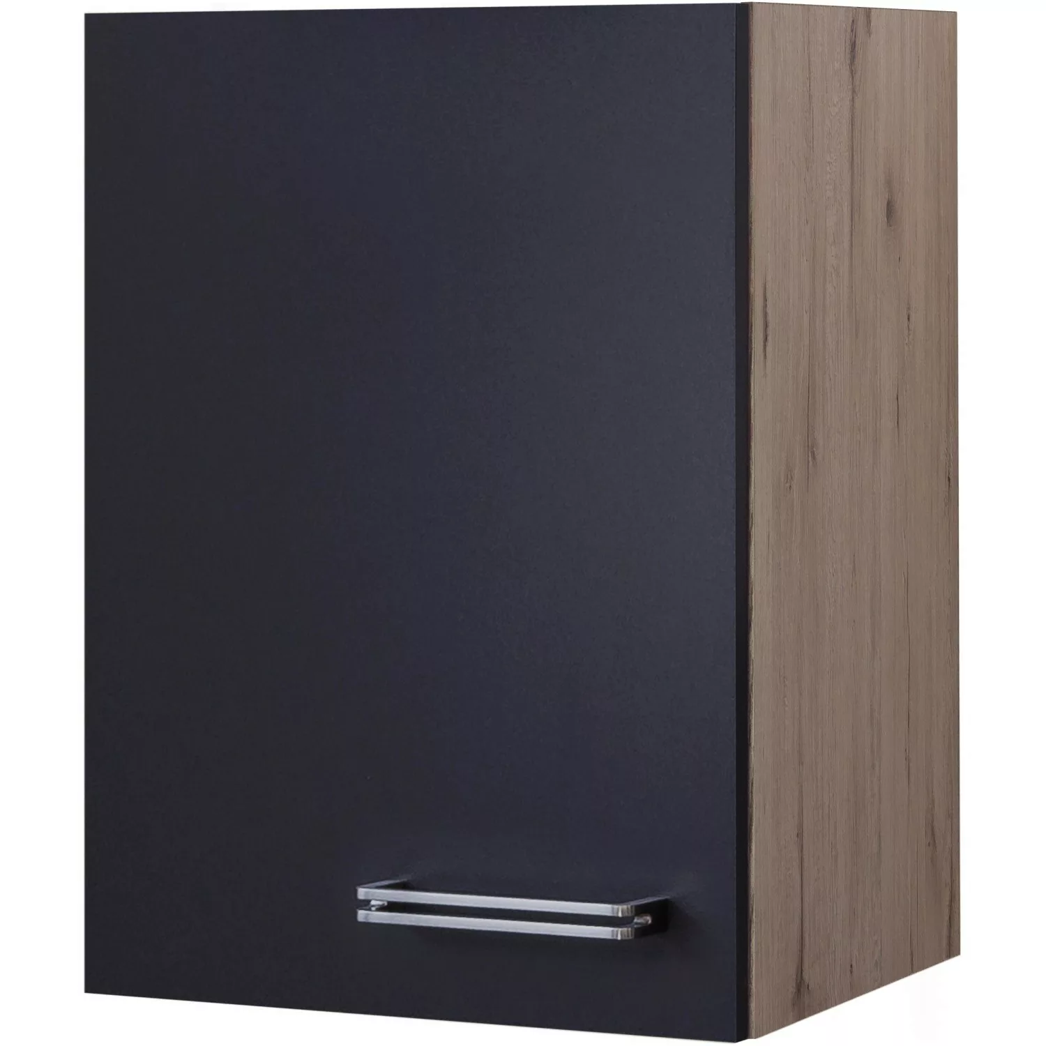 Flex-Well Exclusiv Hängeschrank Lara 40 cm Anthrazit-San Remo Eiche günstig online kaufen