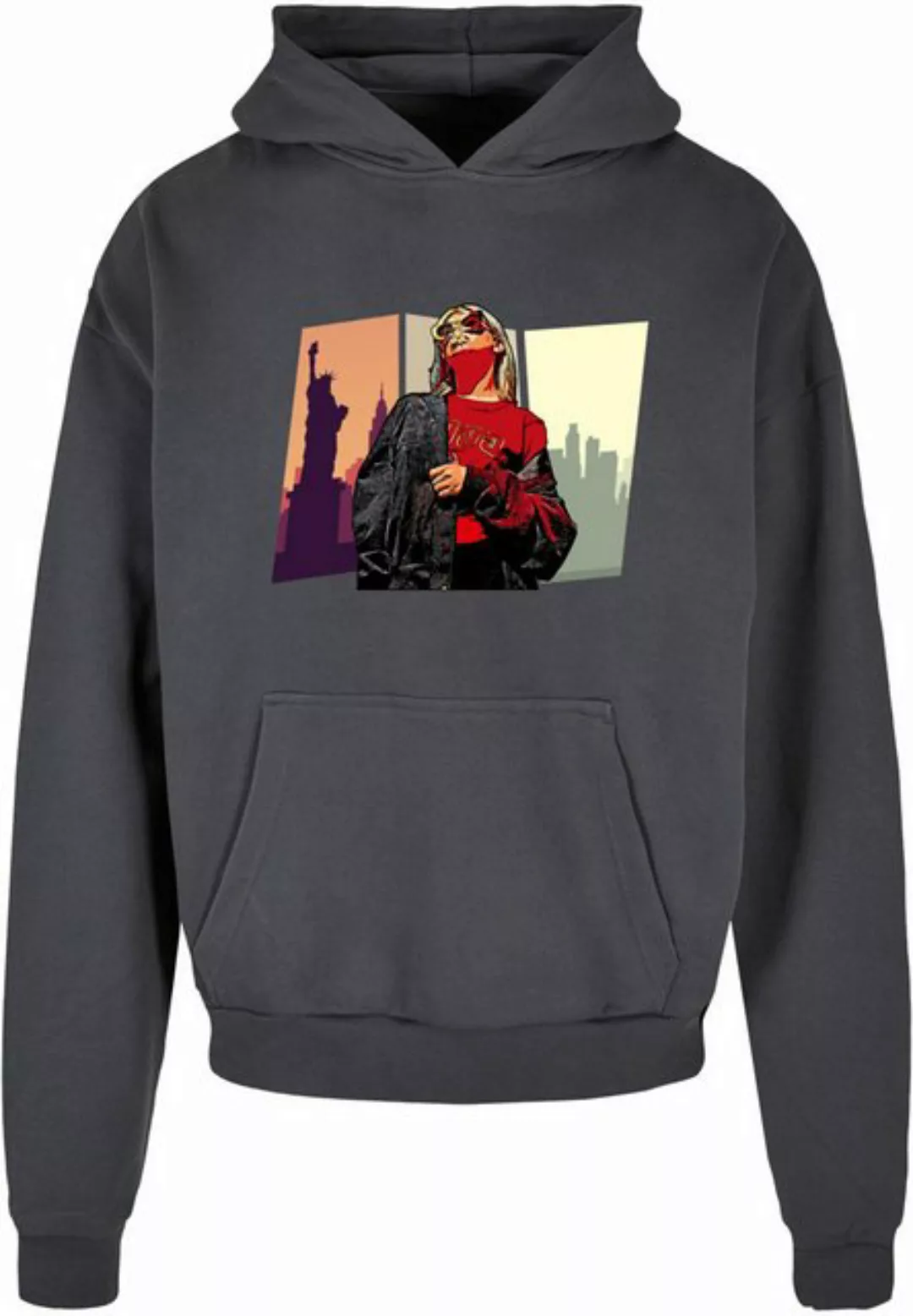 Merchcode Kapuzensweatshirt Merchcode Herren Grand Red Girl Ultra Heavy Hoo günstig online kaufen
