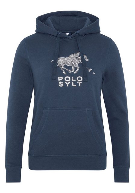 Polo Sylt Kapuzensweatshirt im sportlichen Glitzer-Design günstig online kaufen