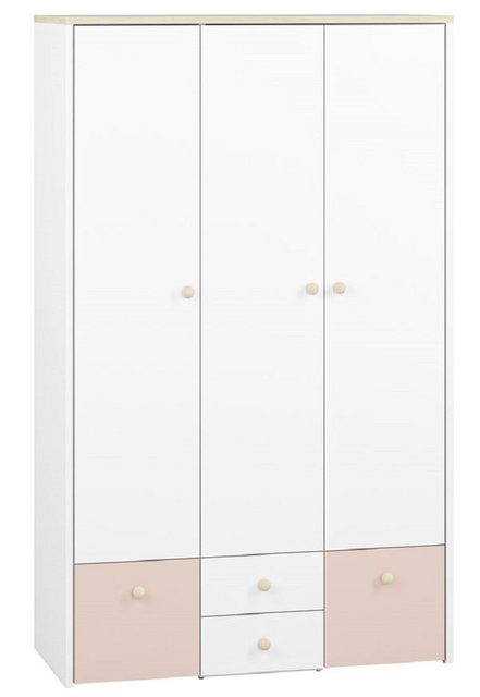 Feldmann-Wohnen Kleiderschrank ELMO (Schrank) B/T/H: 117 cm x 51 cm x 193 c günstig online kaufen