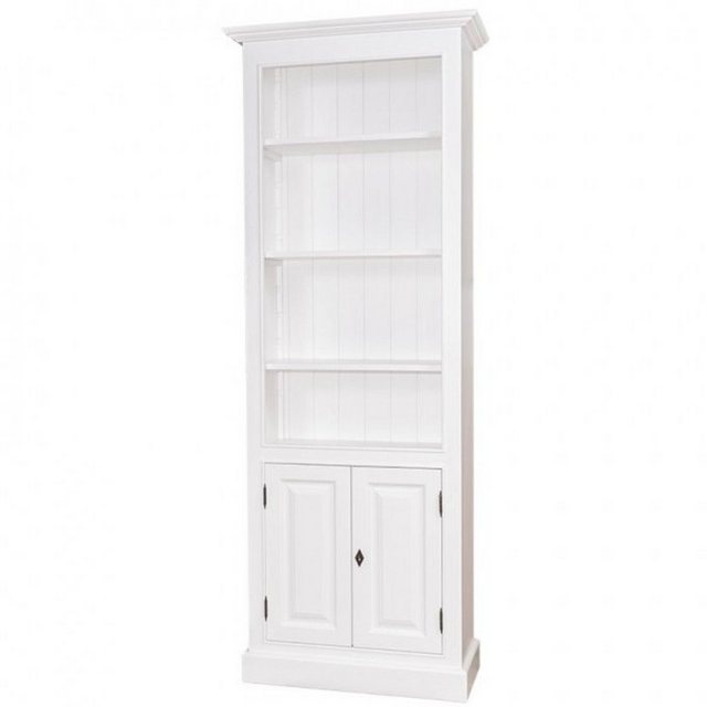 Casa Padrino Stauraumschrank Landhaus Bücherschrank B 78 x H 210 cm Bücherr günstig online kaufen