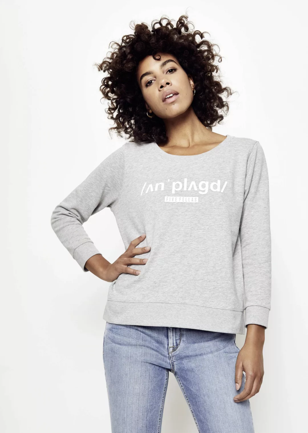 FIVE FELLAS Sweatshirt "AMBER" günstig online kaufen