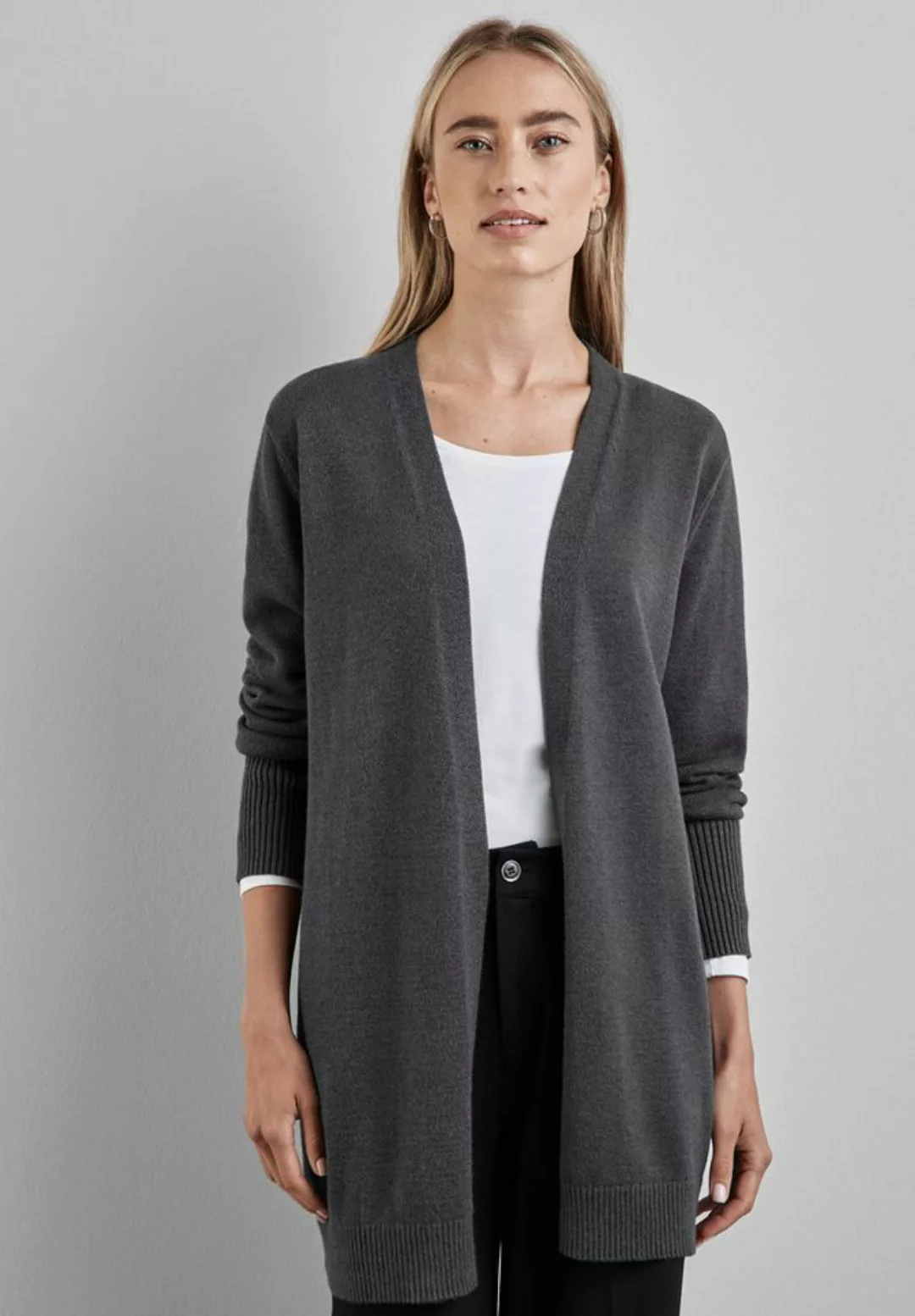 STREET ONE Cardigan, verschlusslos günstig online kaufen