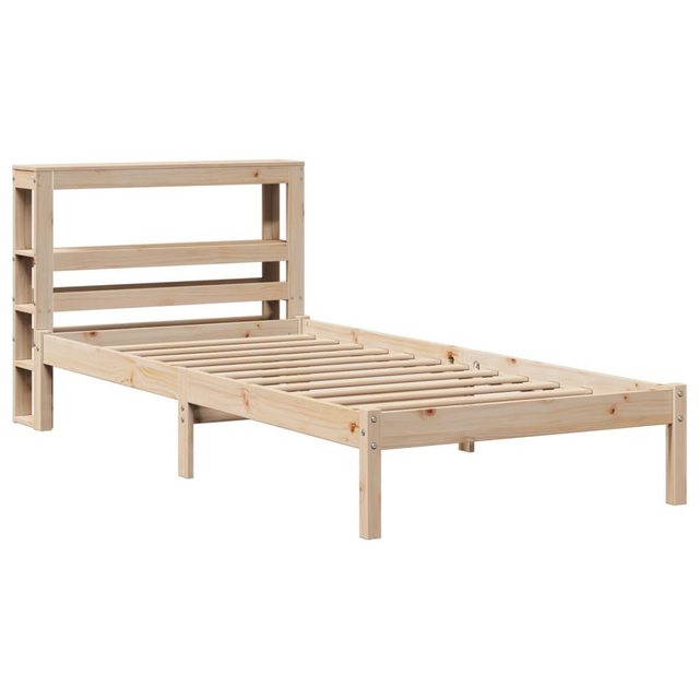 vidaXL Bett, Massivholzbett ohne Matratze 75x190 cm Kiefernholz günstig online kaufen