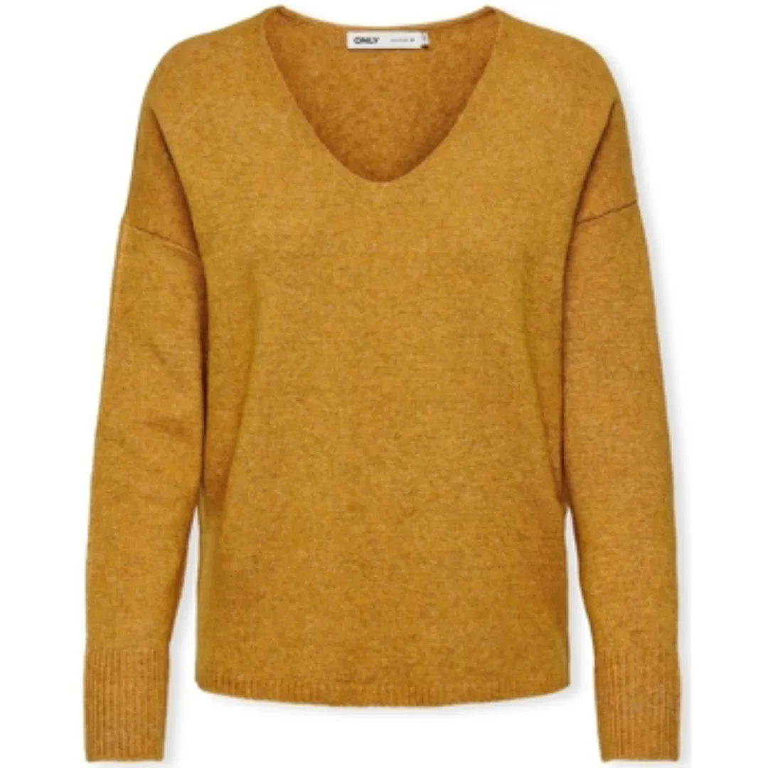 Only  Pullover Rica Life Knit LS - Golden Spice günstig online kaufen