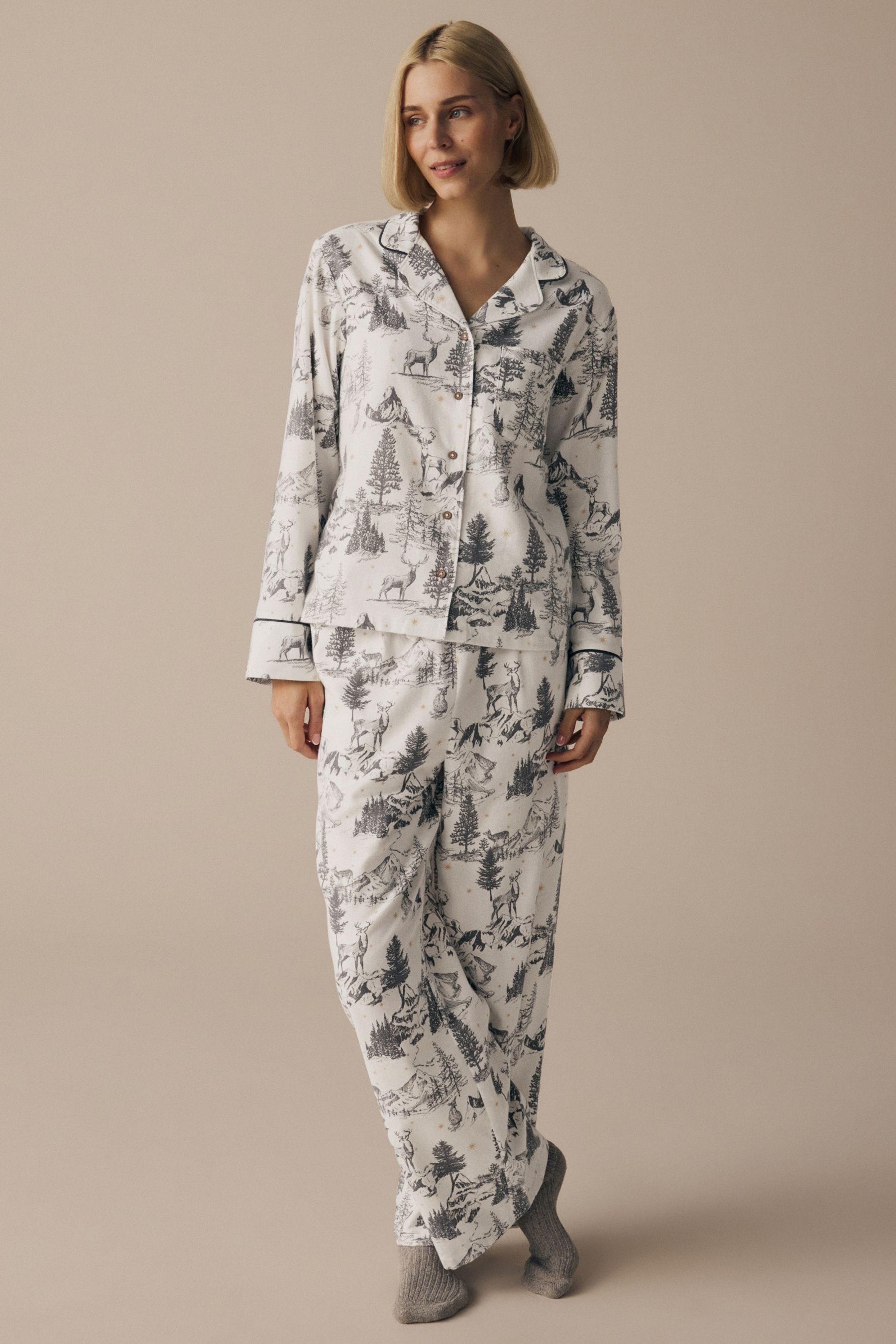 Next Pyjama Familienschlafanzug aus 100% Baumwolle günstig online kaufen