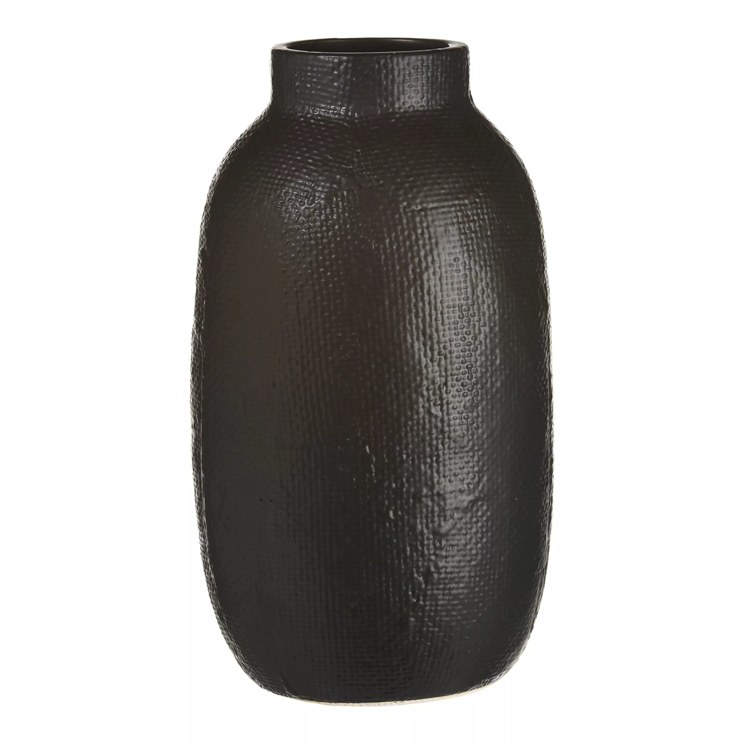 Vase CAST ca.24cm, schwarz günstig online kaufen