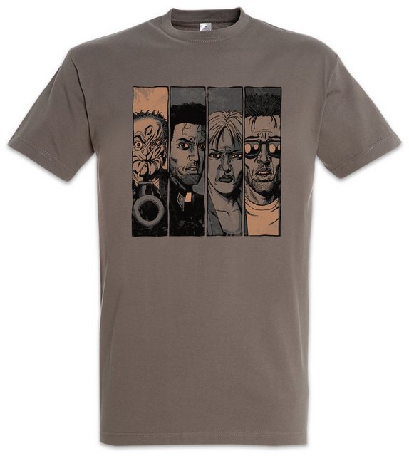 Urban Backwoods Print-Shirt Annville Characters Herren T-Shirt Jesse Comic günstig online kaufen