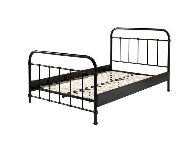 58 aufm Kessel Bettgestell Metallbett Karlyn 210x129x111 Einzelbett Kinderb günstig online kaufen